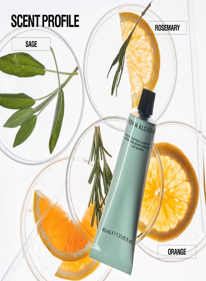 Grown Alchemist Regenerating Hand Cream with Nourishing Phyto-Peptide Almond & Sage, 40 mL - Image 4